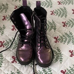 Art Class Shimmering Violet Kids Boots